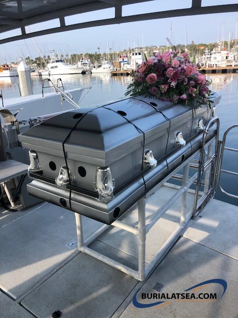 cremation burial at sea