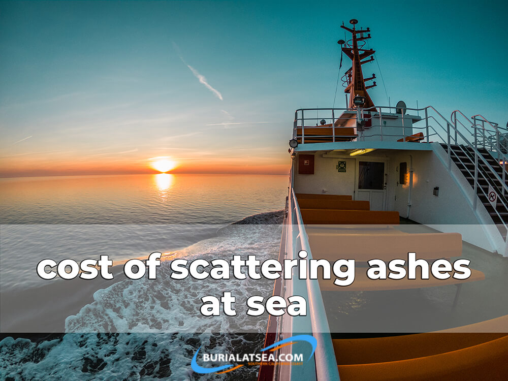 cost of scattering ashes at sea 