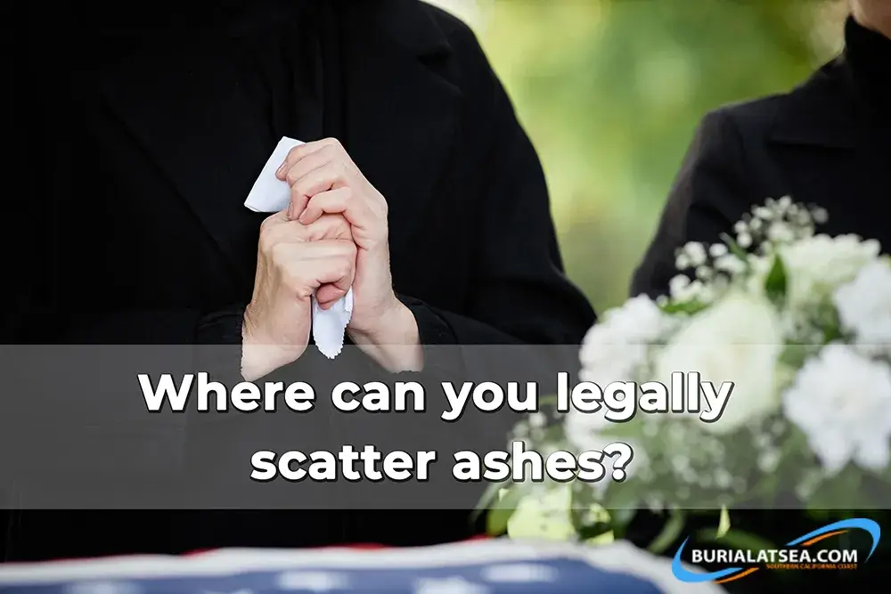 Where can you legally scatter ashes? 